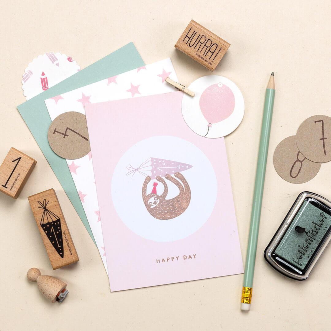 Stempel | Buntstift