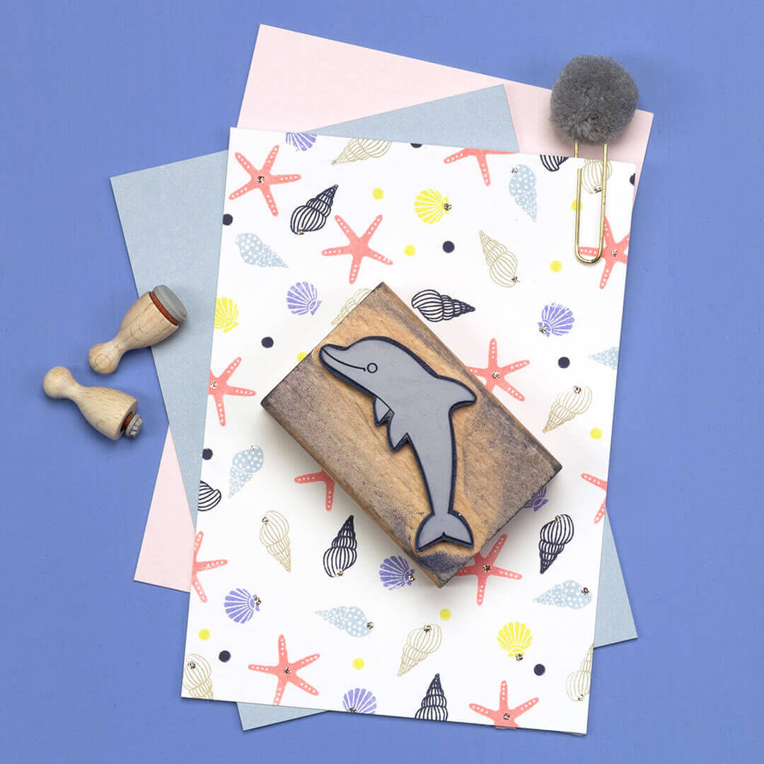 Stamp | Seashell Stripes