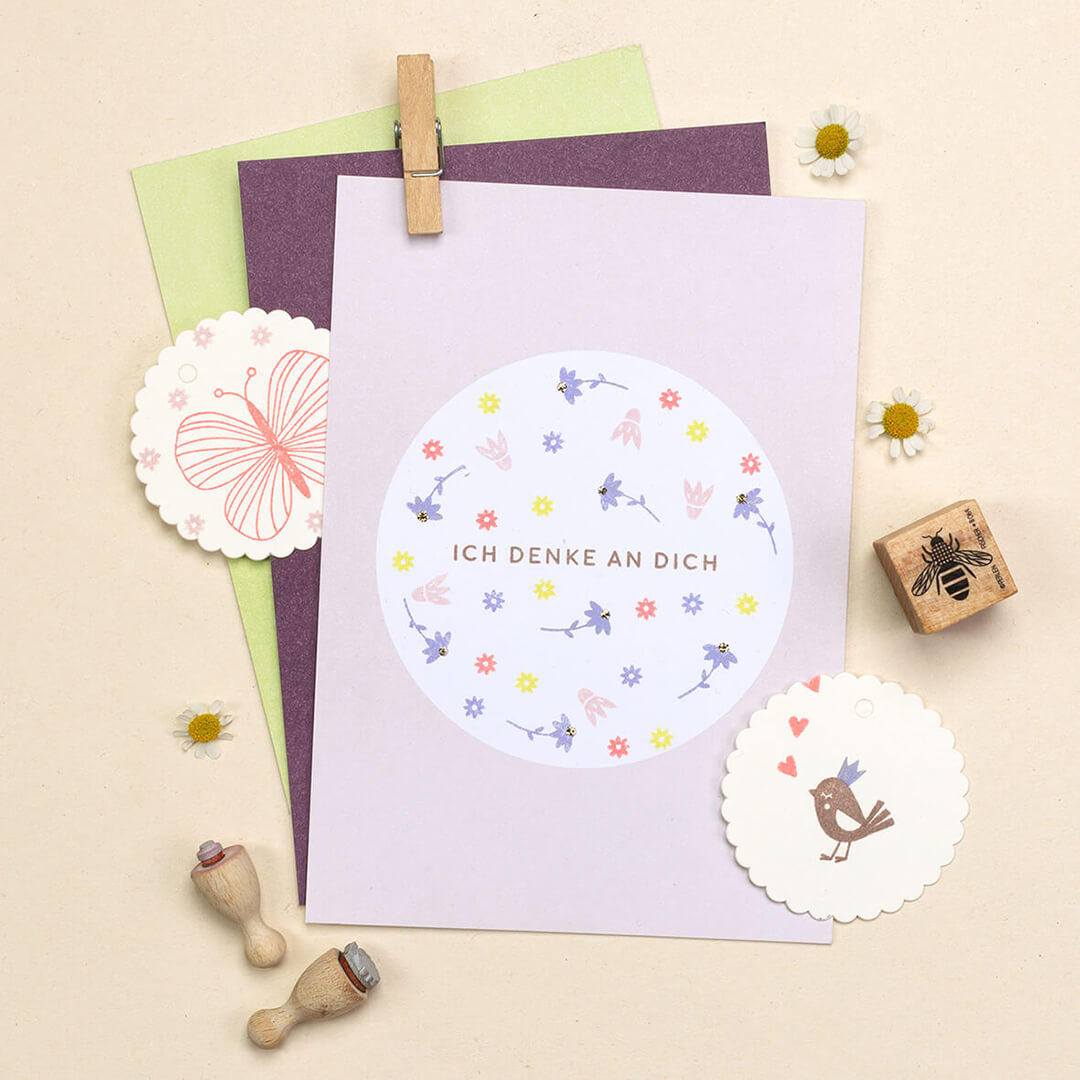 Stempel | Ich denke an dich