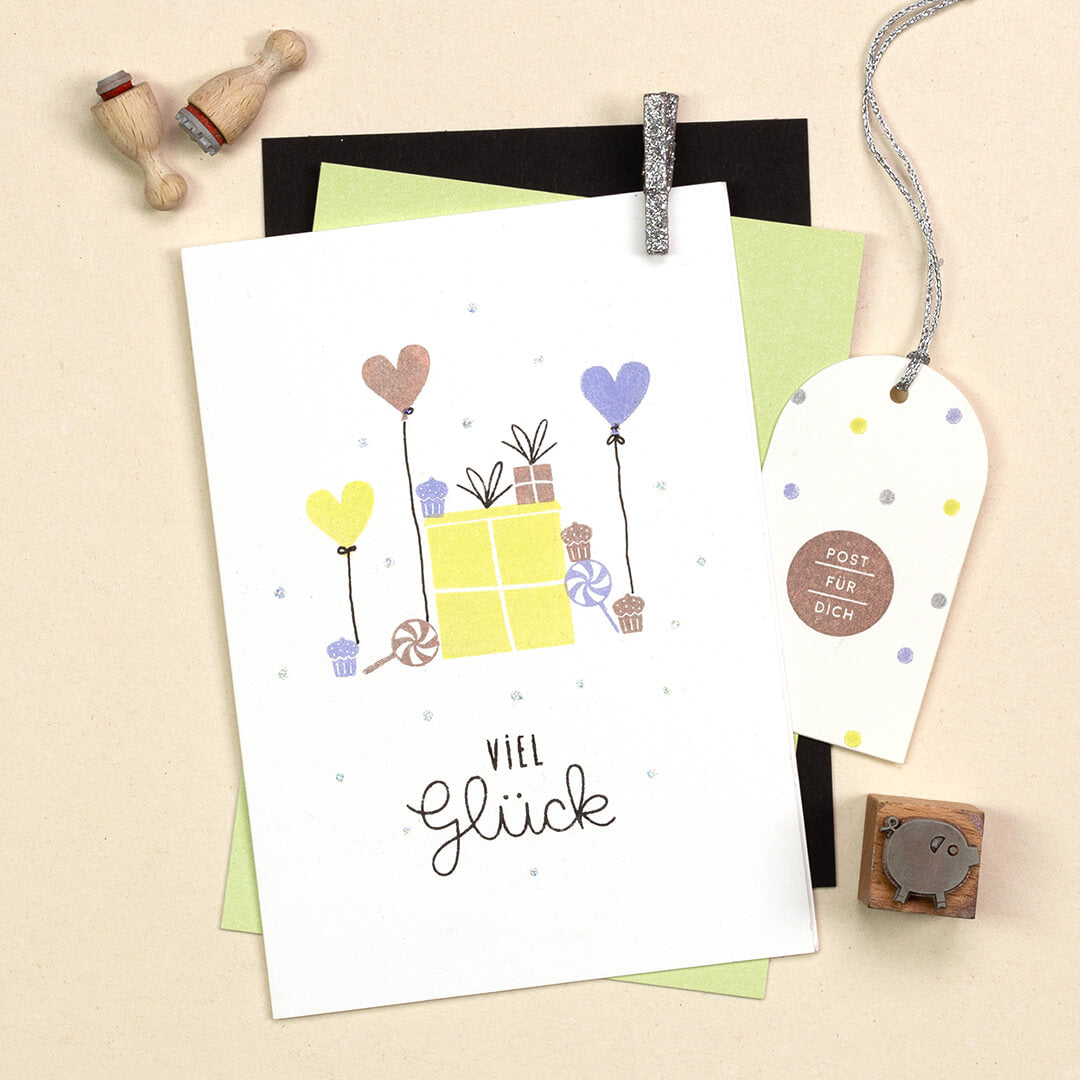 Stempel | Herzballon
