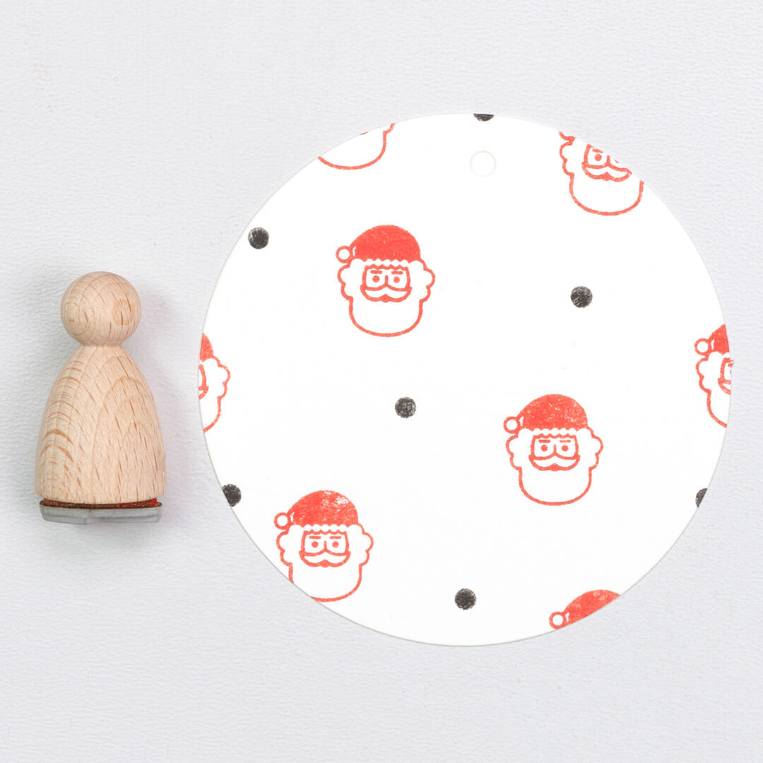 Stamp | Santa head small