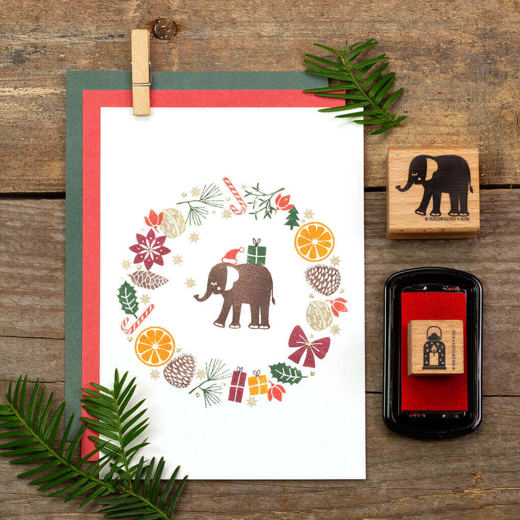 Stamp | Pine cone small