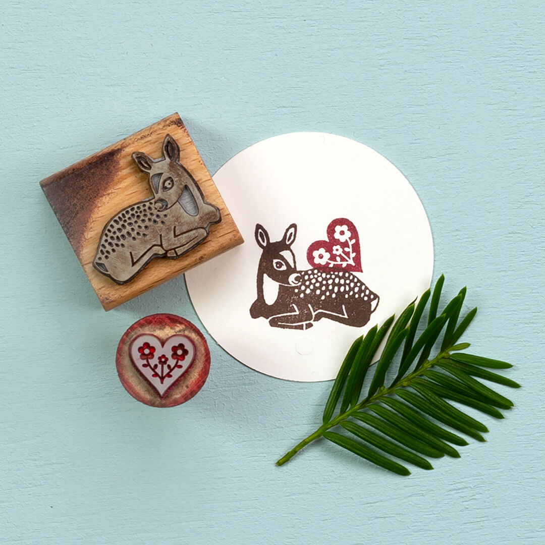 Stempel | Blumenherz klein