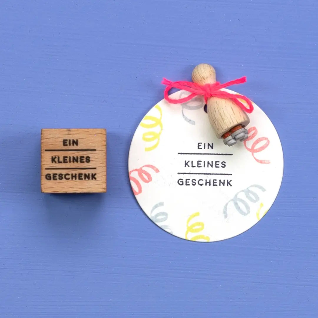 mini stempel geburtstag kleine stempel ein kleines geschenk kegelstempel