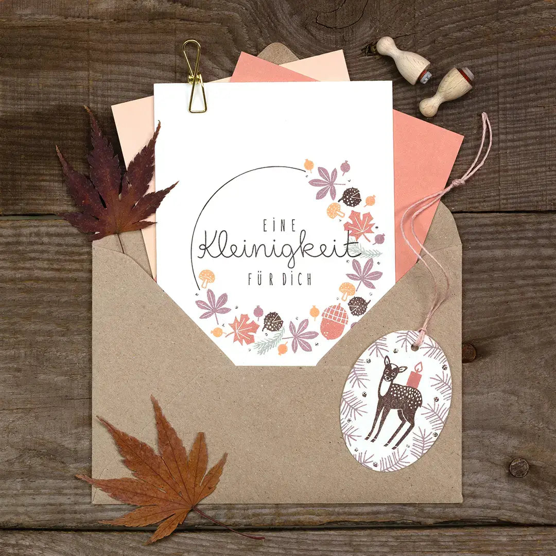 mini stempel herbst kleine stempel blätter mini stempel für herbstkränze grußkarten stempeln