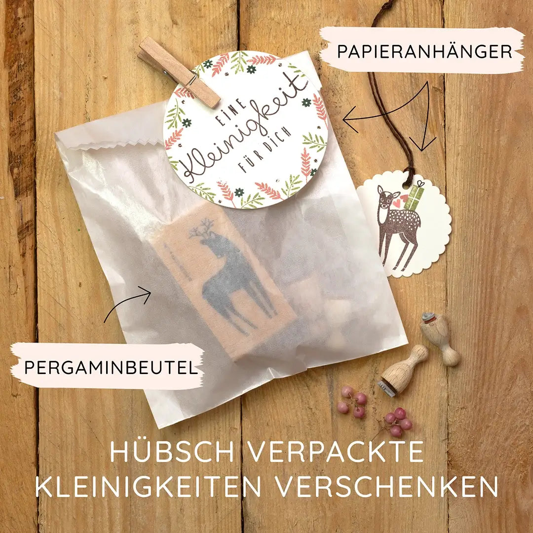 Stempel Herbst & Wald Stempel Herbstblätter Stempel Blätter Stempel Reh Stempel Waldtiere Stempel