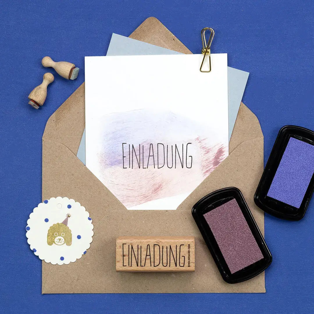 textstempel einladung stempel einladungskarte stempeln geburtstagseinladung stempel schrift