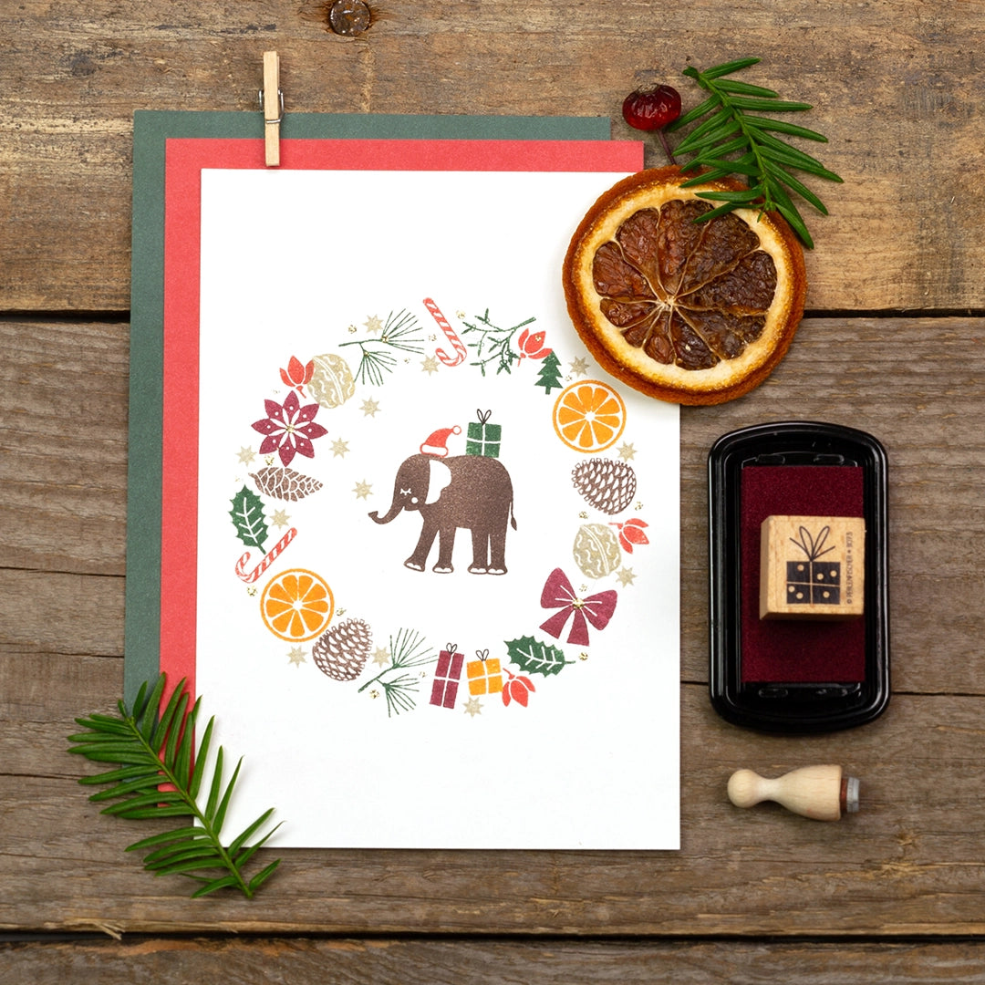 stempel weihnachten kranz stempeln mini stempel geschenk stempel weihnachtsmütze stempel tannenbaum