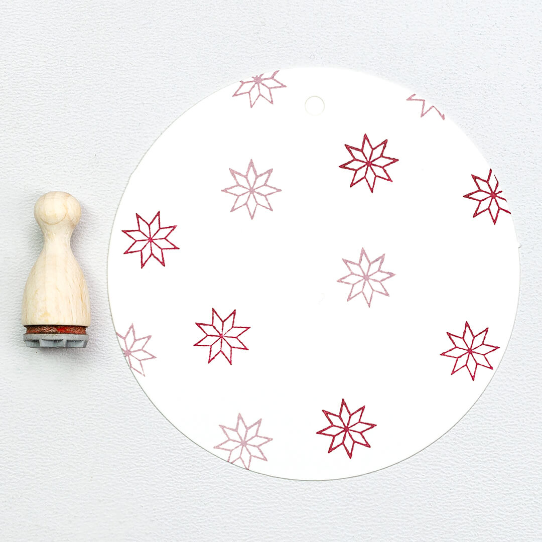 Stempel | Papierstern mini