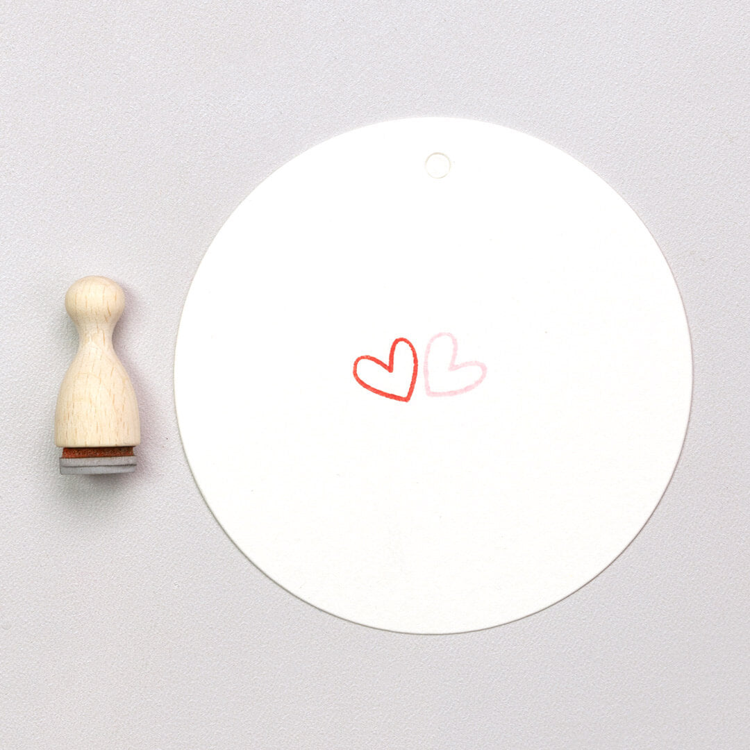 Stamp | Heart outline mini