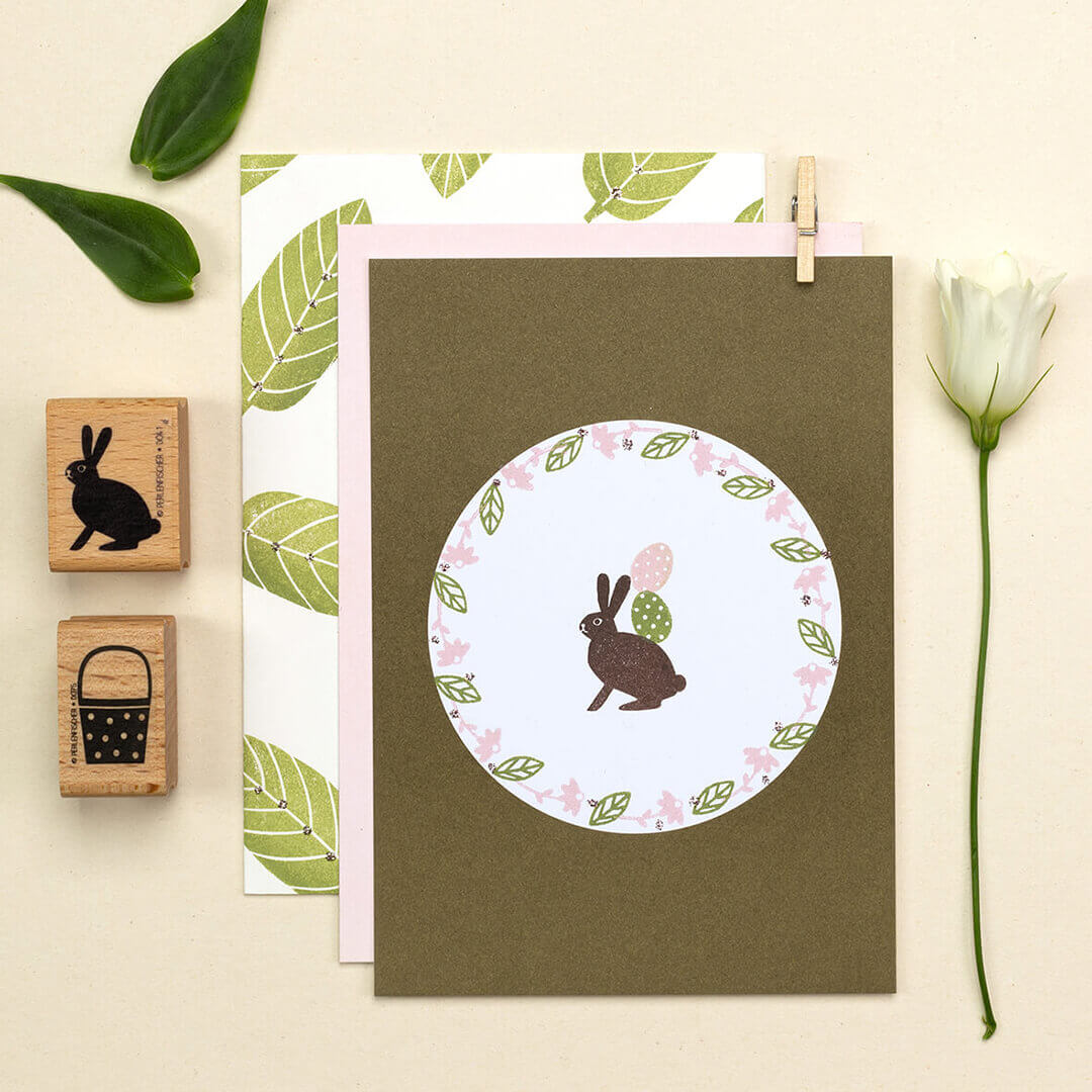Stempel | Blatt outline mini