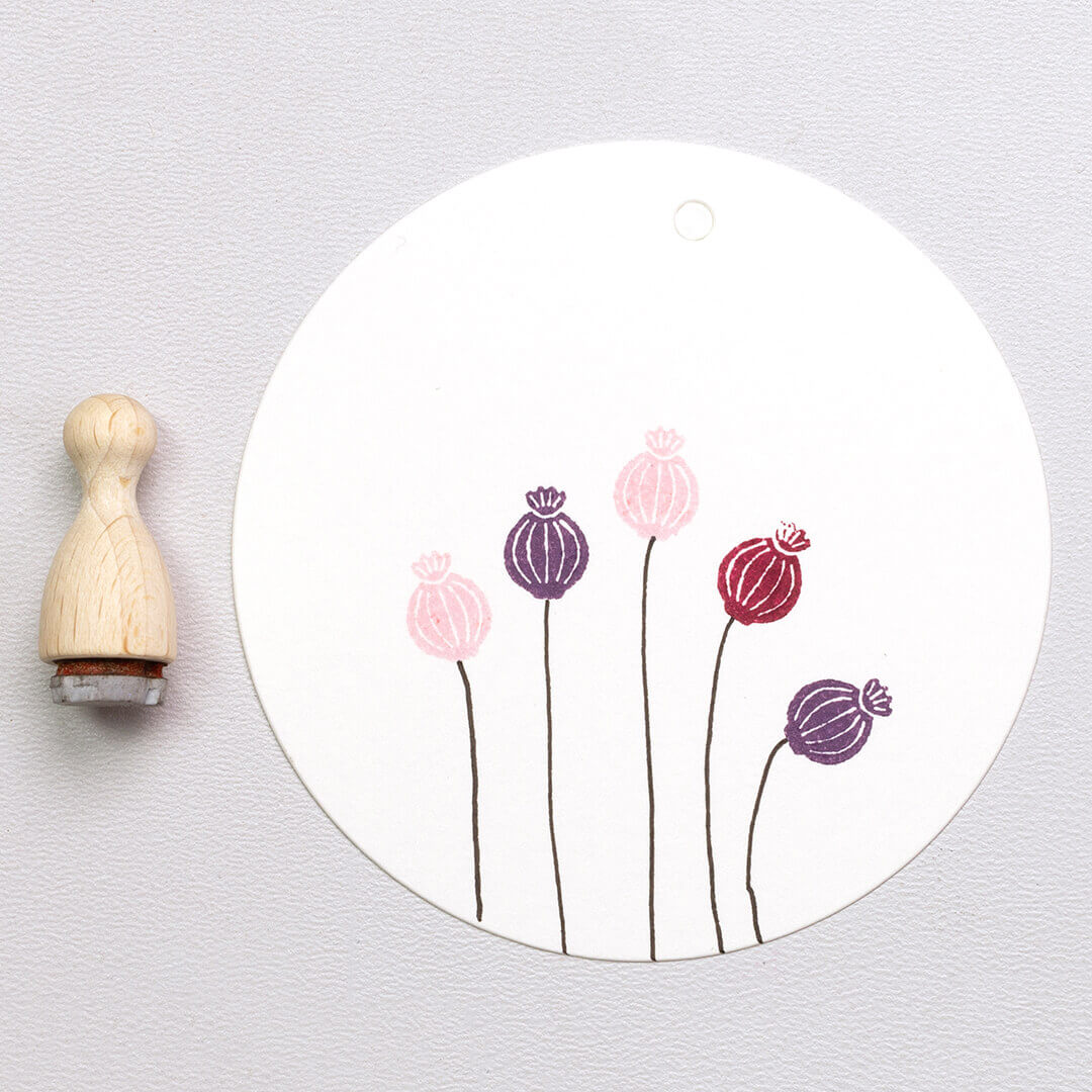 Stamp | Poppy seed capsule