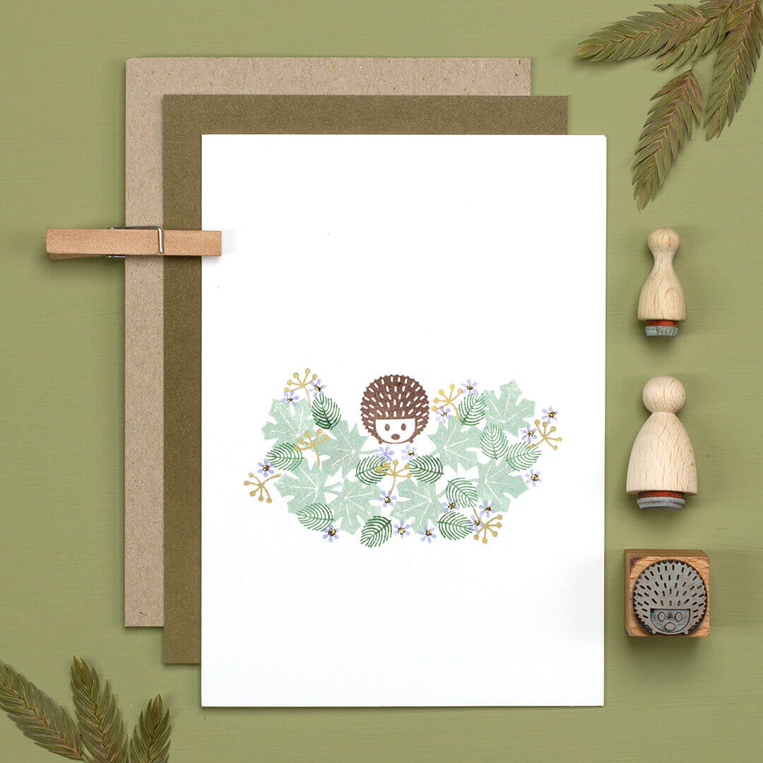 Stempel | Federblatt mini