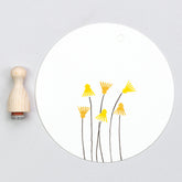 Stamp | Brush flower mini