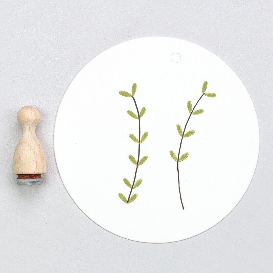 Stempel | Doppelblatt mini