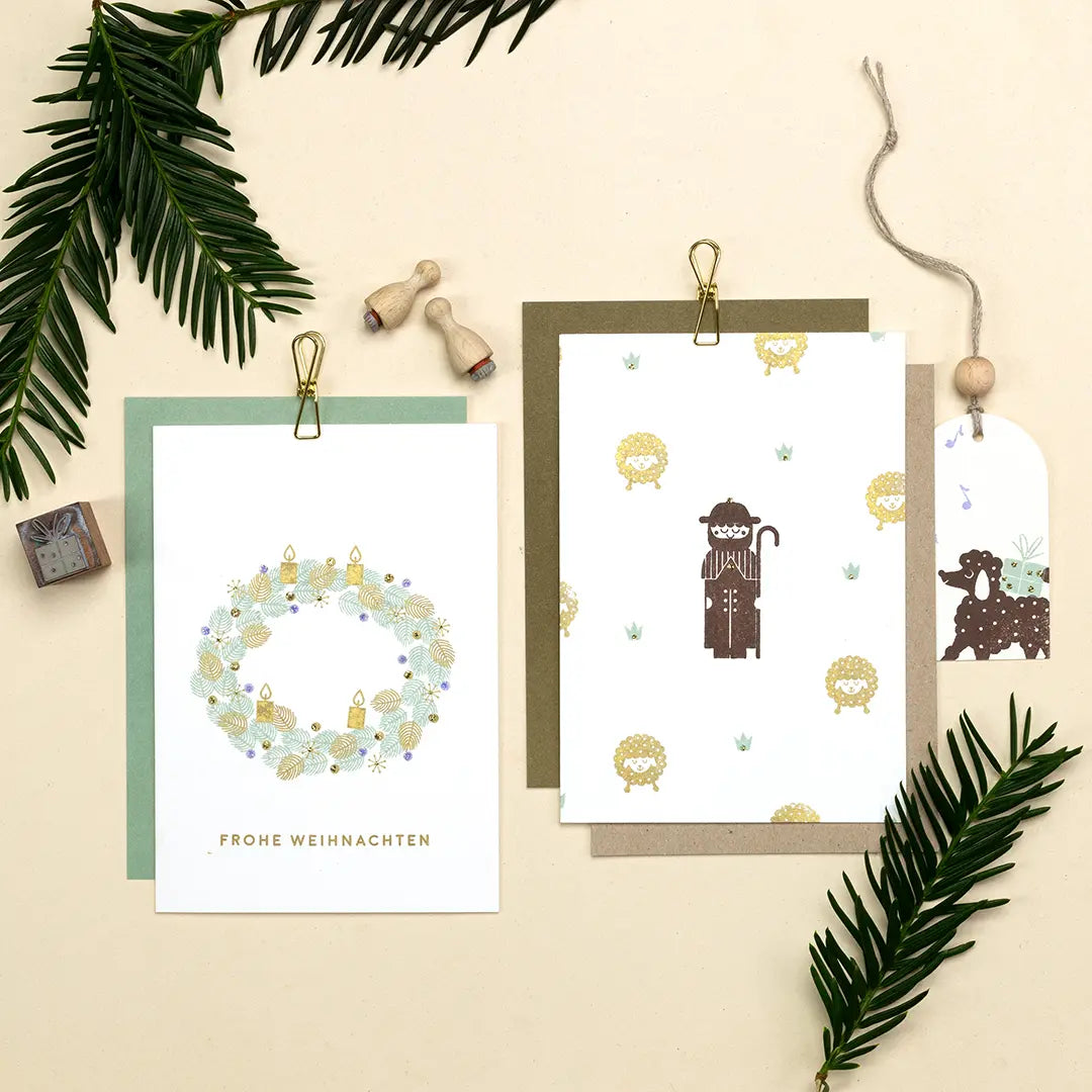 stempel weihnachten stempel adventskranz stempel frohe wiehnachten stempel schaf stempel hirte stempel kerze