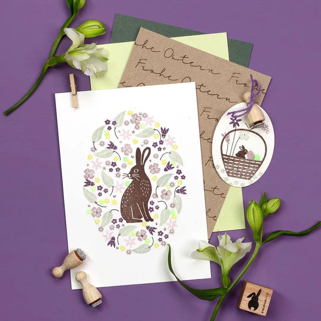 stempel tiere stempel hase stempel osterhase stempel häschen