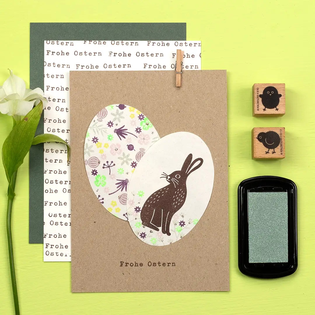 stempel ostern osterstempel kreative osterkarten osteranhänger stempel frohe ostern stempel hase stempel blumen