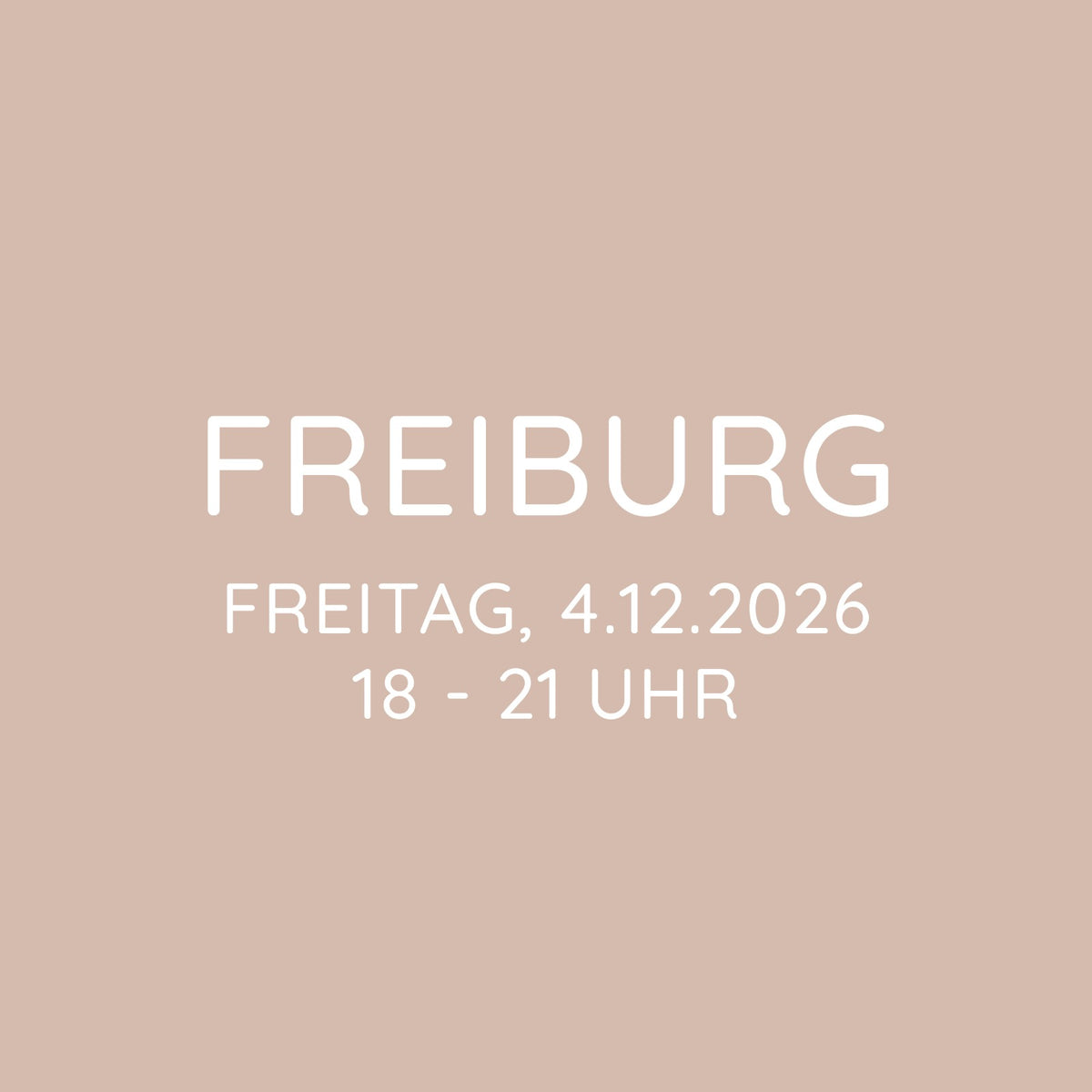 Workshop | Freiburg | Fr, 04.12. | 18:00 -21:00 Uhr