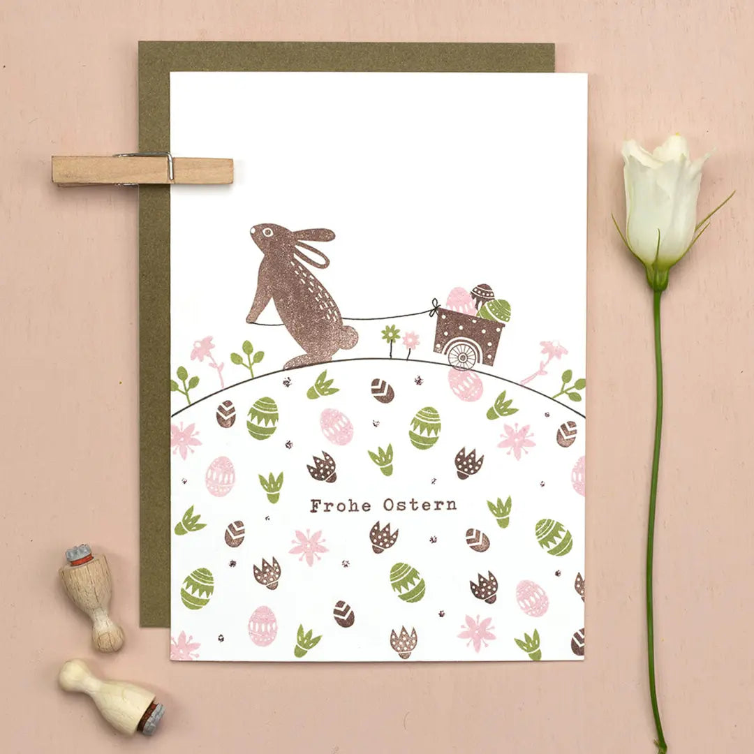 stempel ostern osterstempel frühlingswiese stempeln stempel hase stempel ostereier stempel blumen