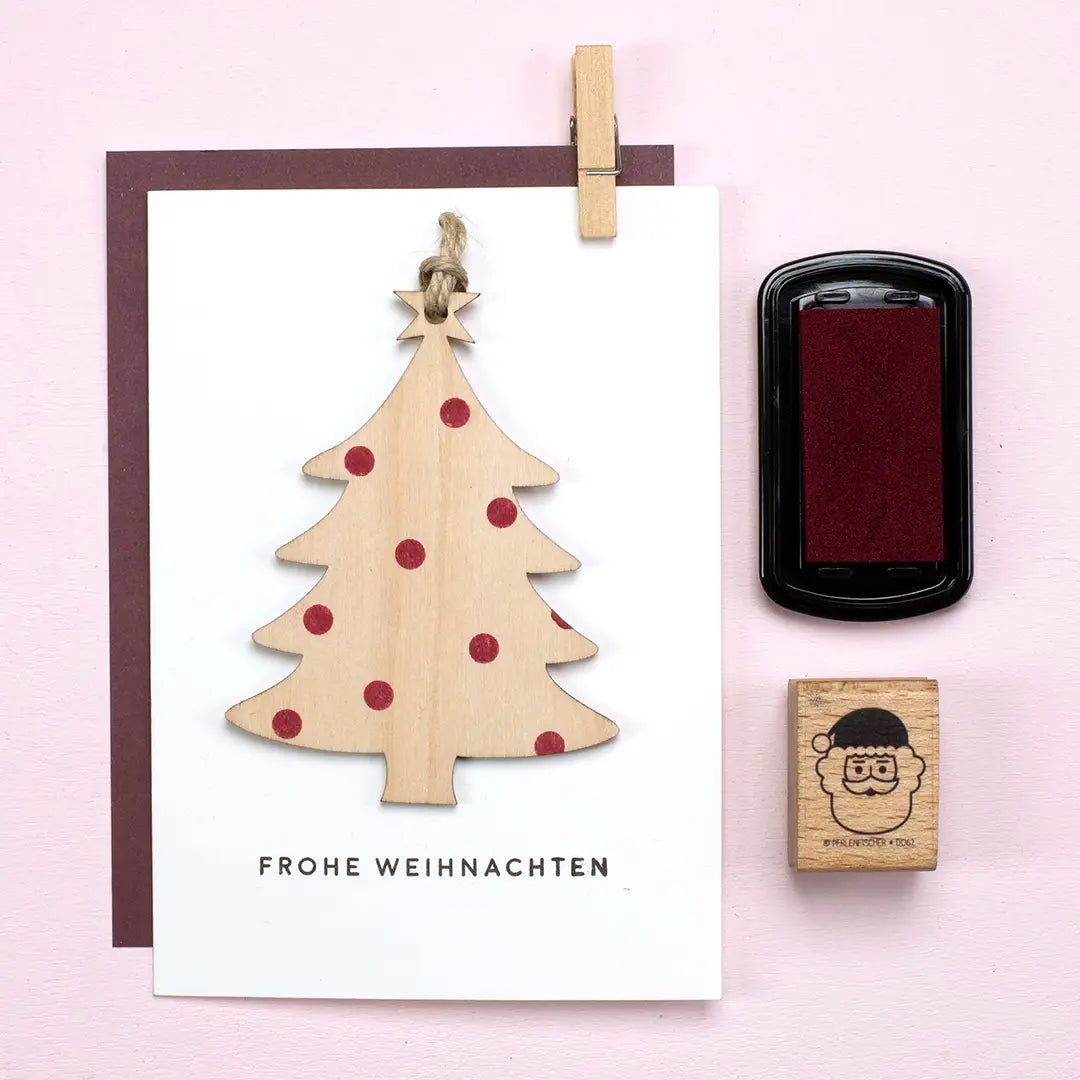 Holzanhänger Weihnachtsanhänger Anhänger aus Holz bestempeln Holzanhänger zu Weihnachten Holzanhänger Weihnachtsbaum