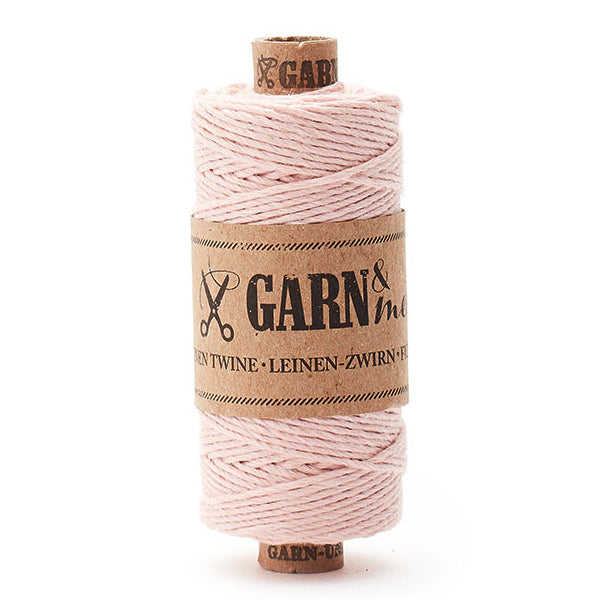 Leinen-Zwirn | Puder-Rosa