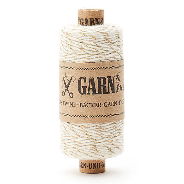 Garn | Gold-Naturweiß