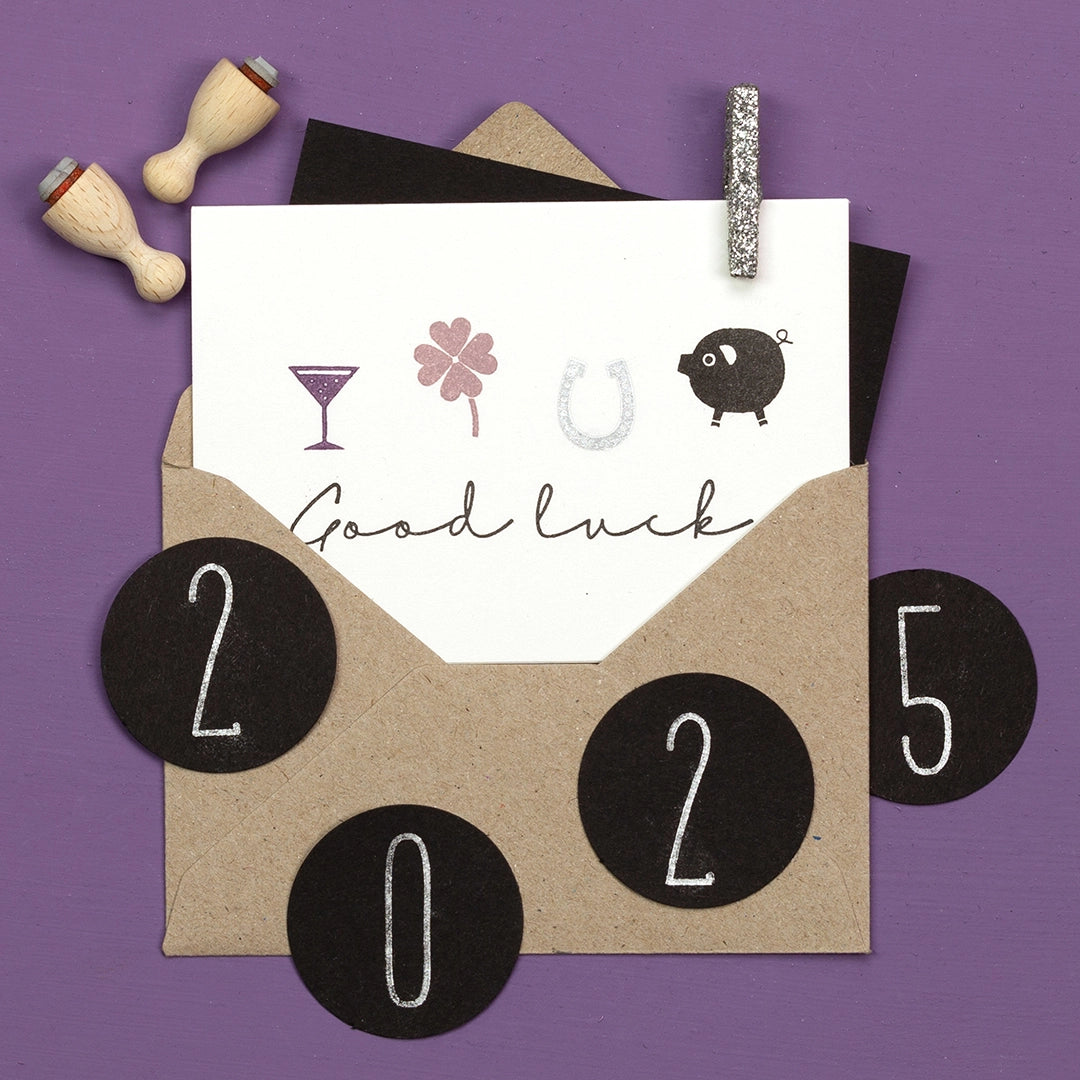 stempel weihnachten stempel silvester stempel neujahr stempel zahlen stempel good luck