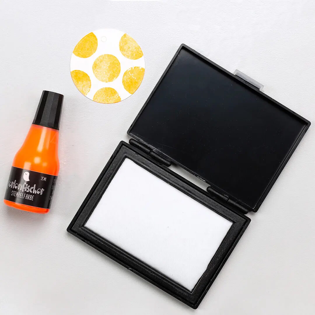 Stempelkissen Set | Neon Orange