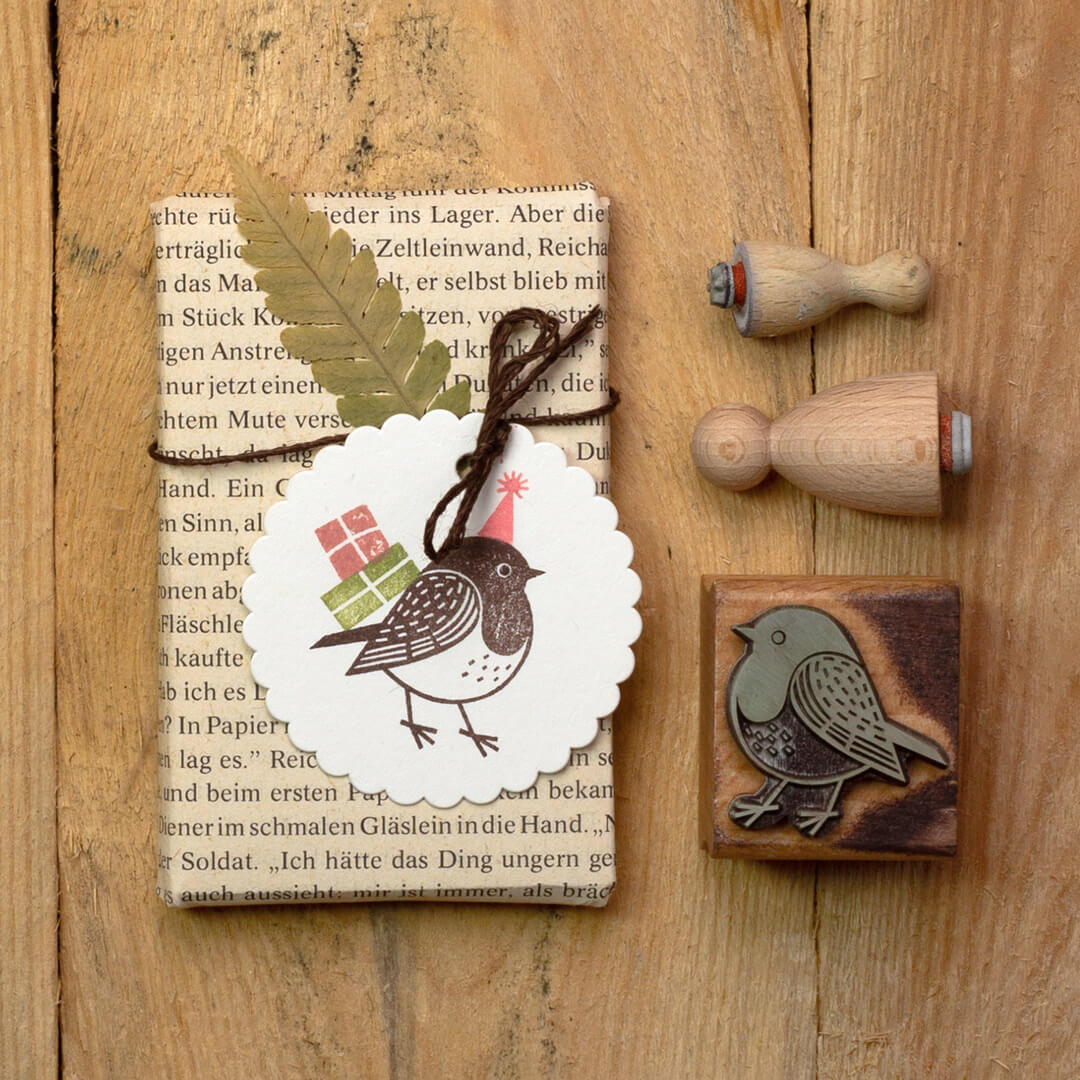 100 Papertags | Wavy bordered