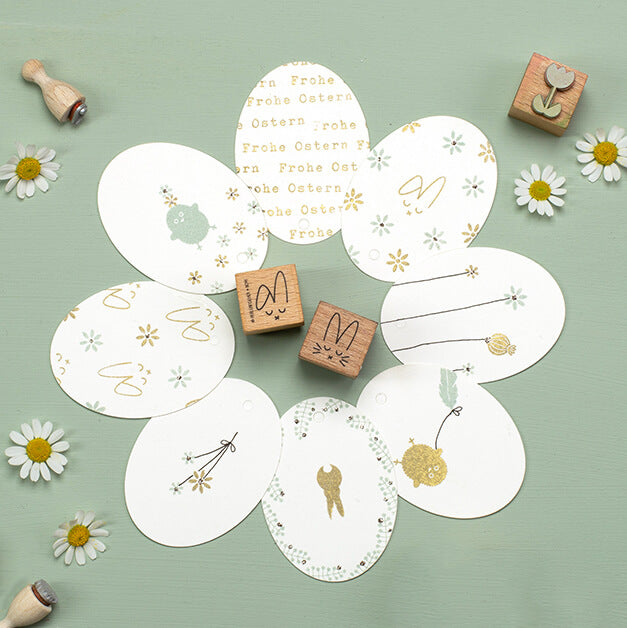 100 Papertags | Oval