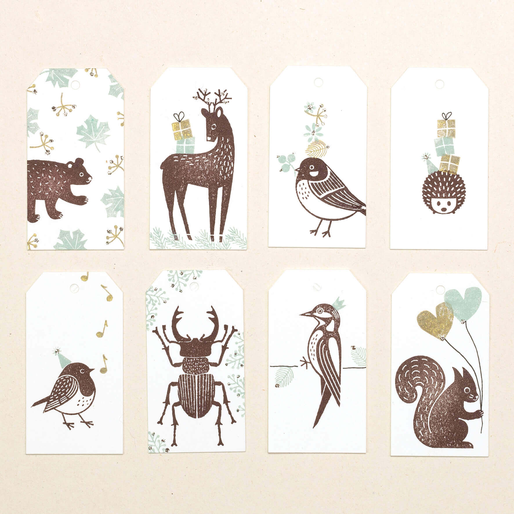 100 Papertags | Luggage label angular