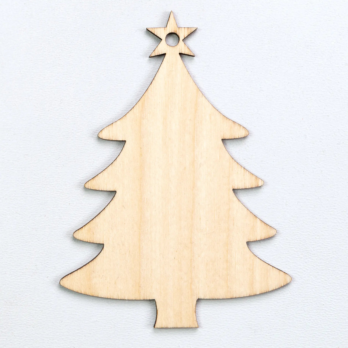 Wooden pendant | Christmas tree 5 pcs.