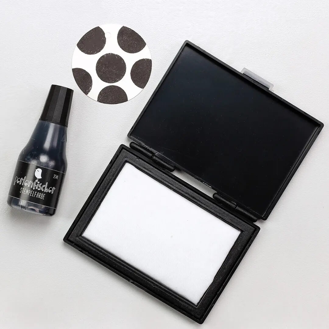 Stempelkissen Set | Schwarz