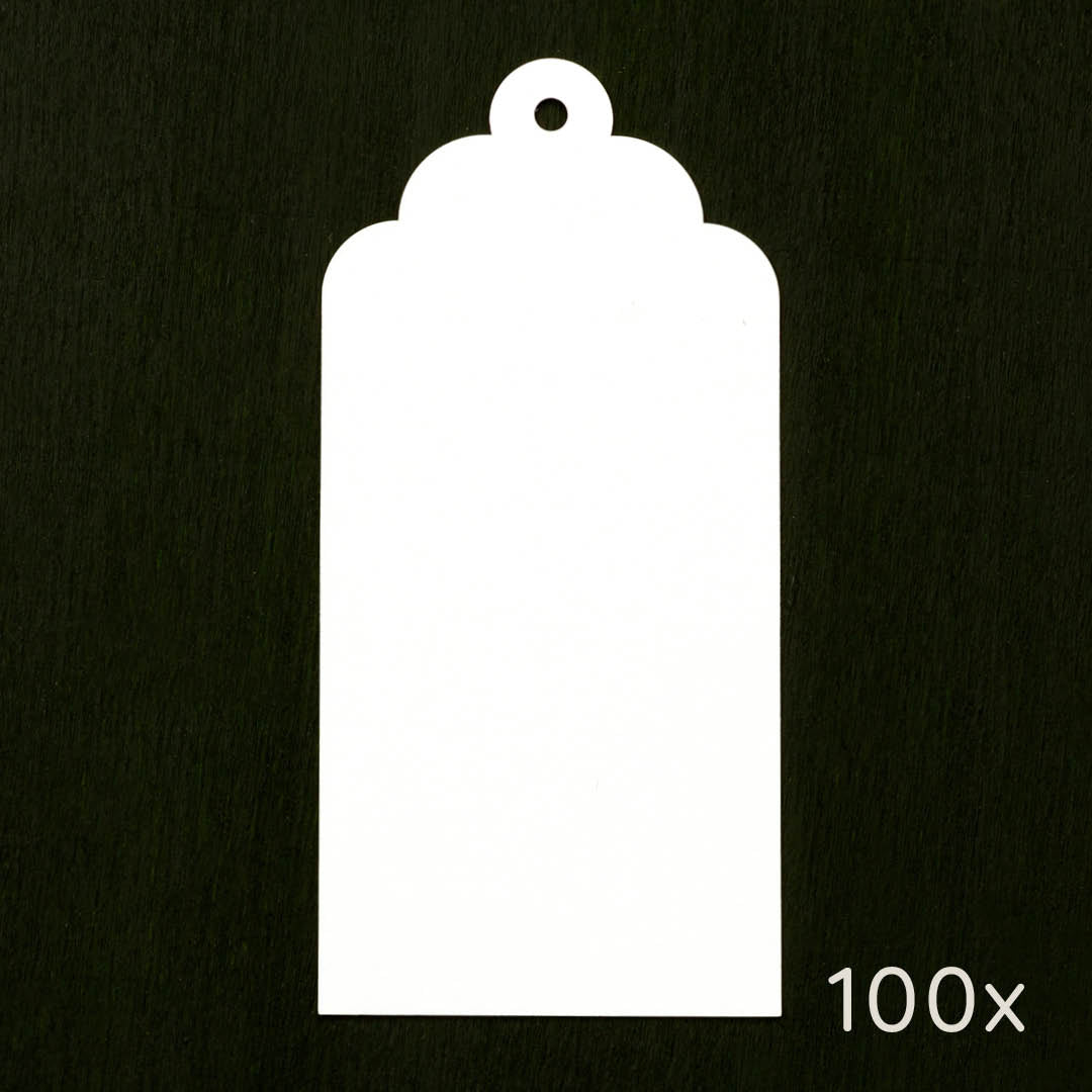 100 Papertags | Vintage