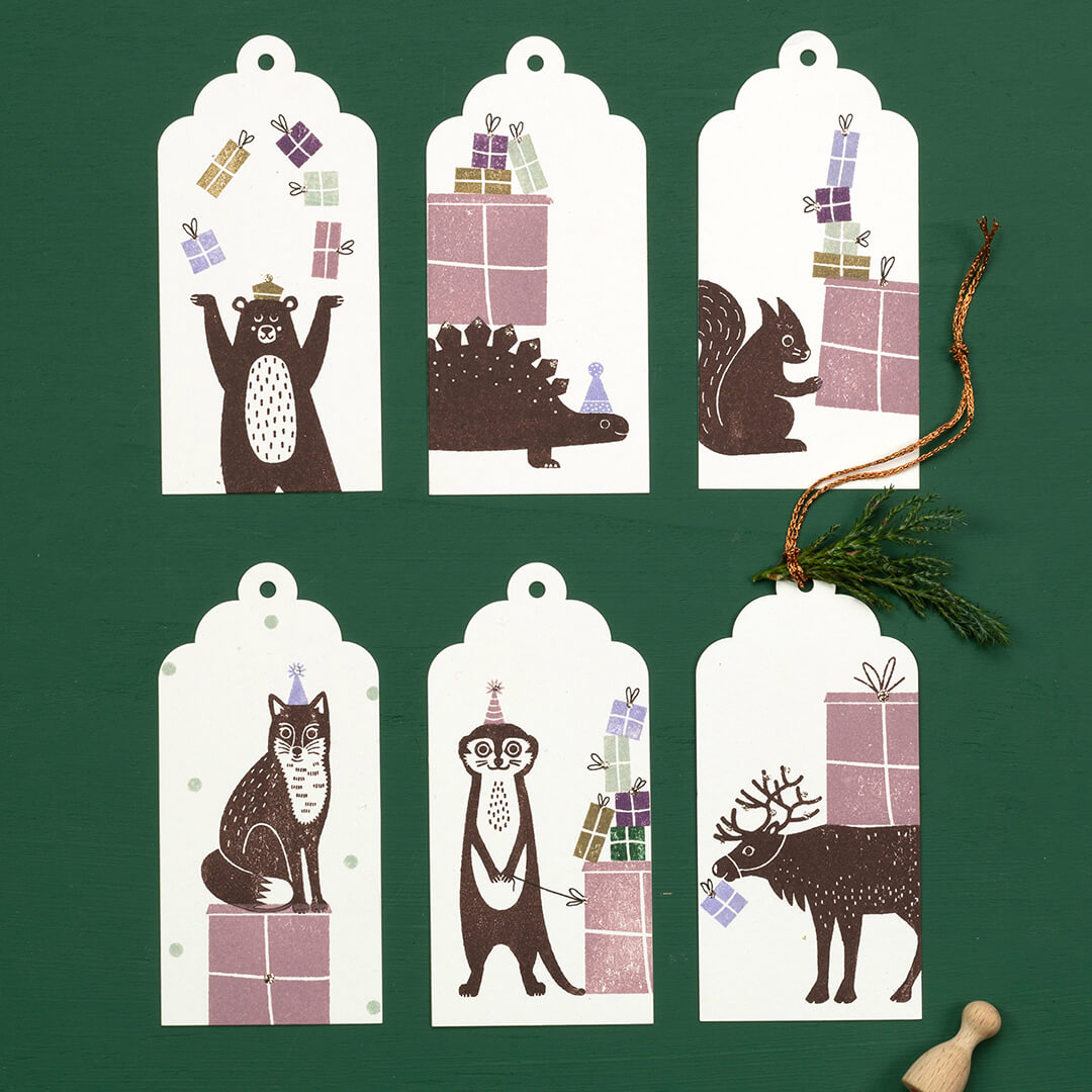 100 Papertags | Vintage