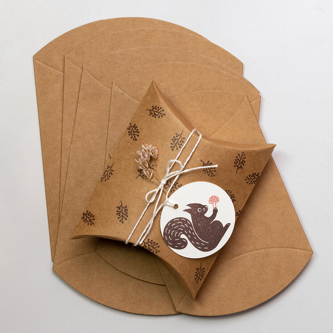 Gift box | Brown (6 pieces)