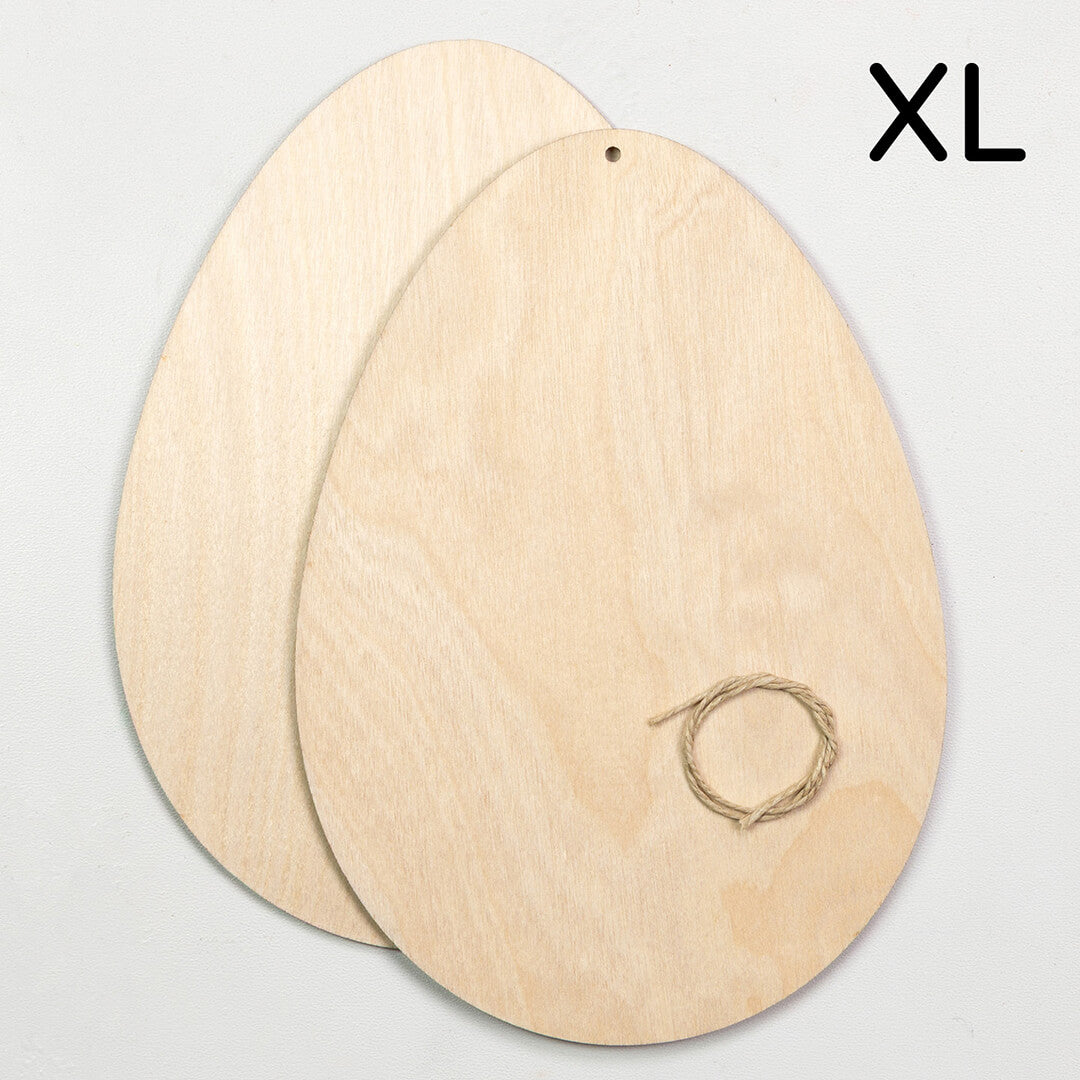 2 Holzanhänger | Ei Groß