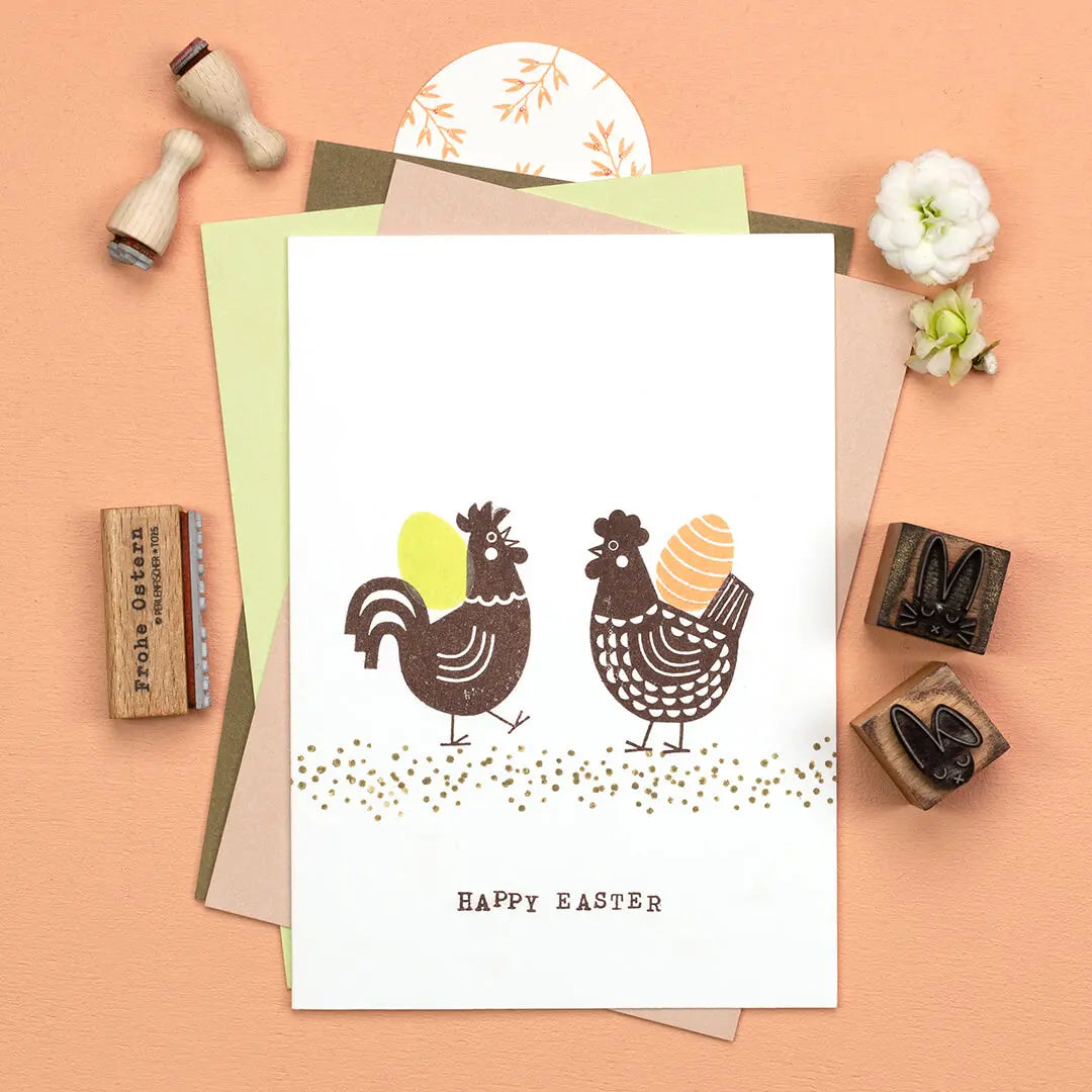stempel ostern osterstempel stempel huhn stempel ostereier stempel frohe ostern stempel hahn