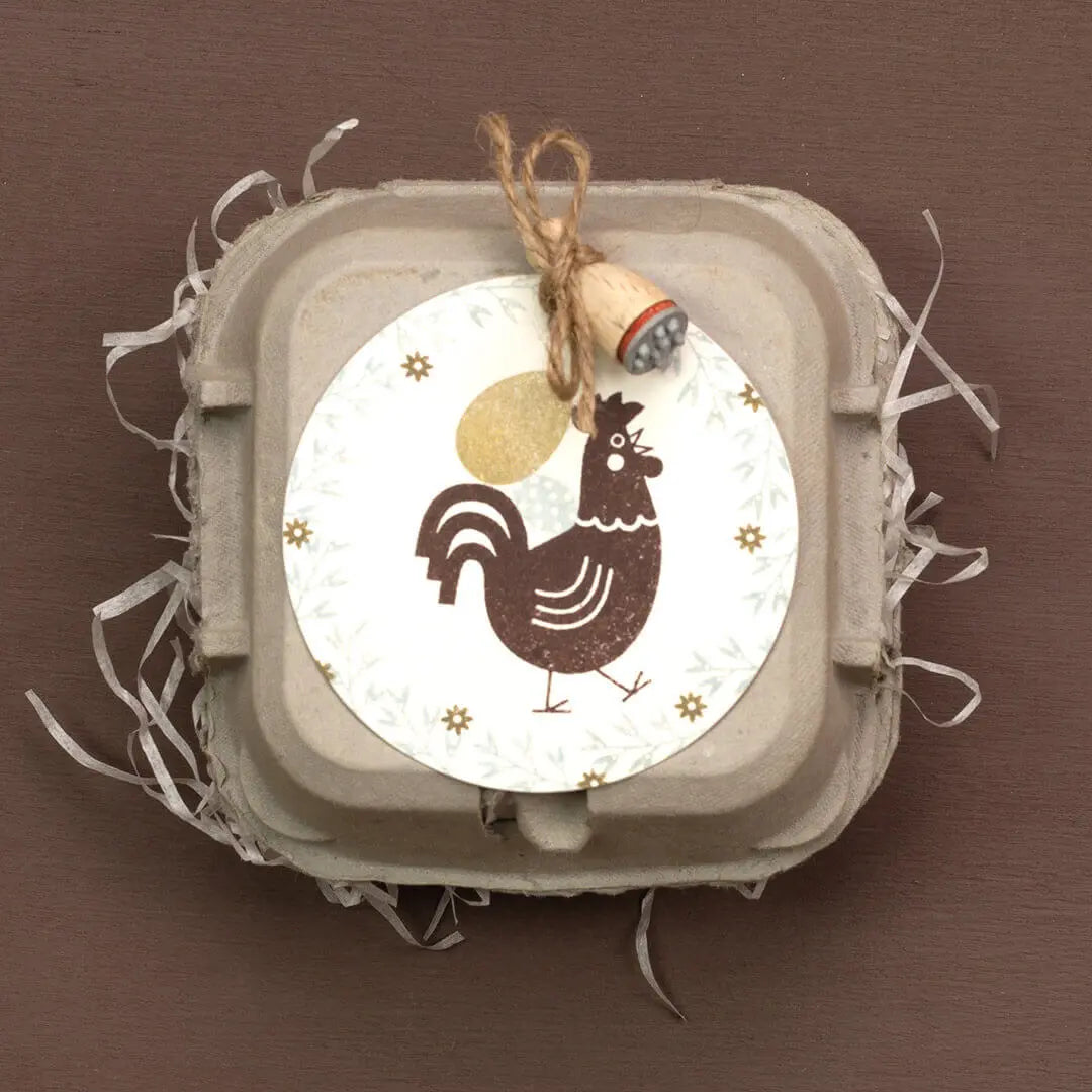 Stempel Kinder Ostereier stempeln Osternest basteln Stempel Osterei Stempel Hahn stempel tiere