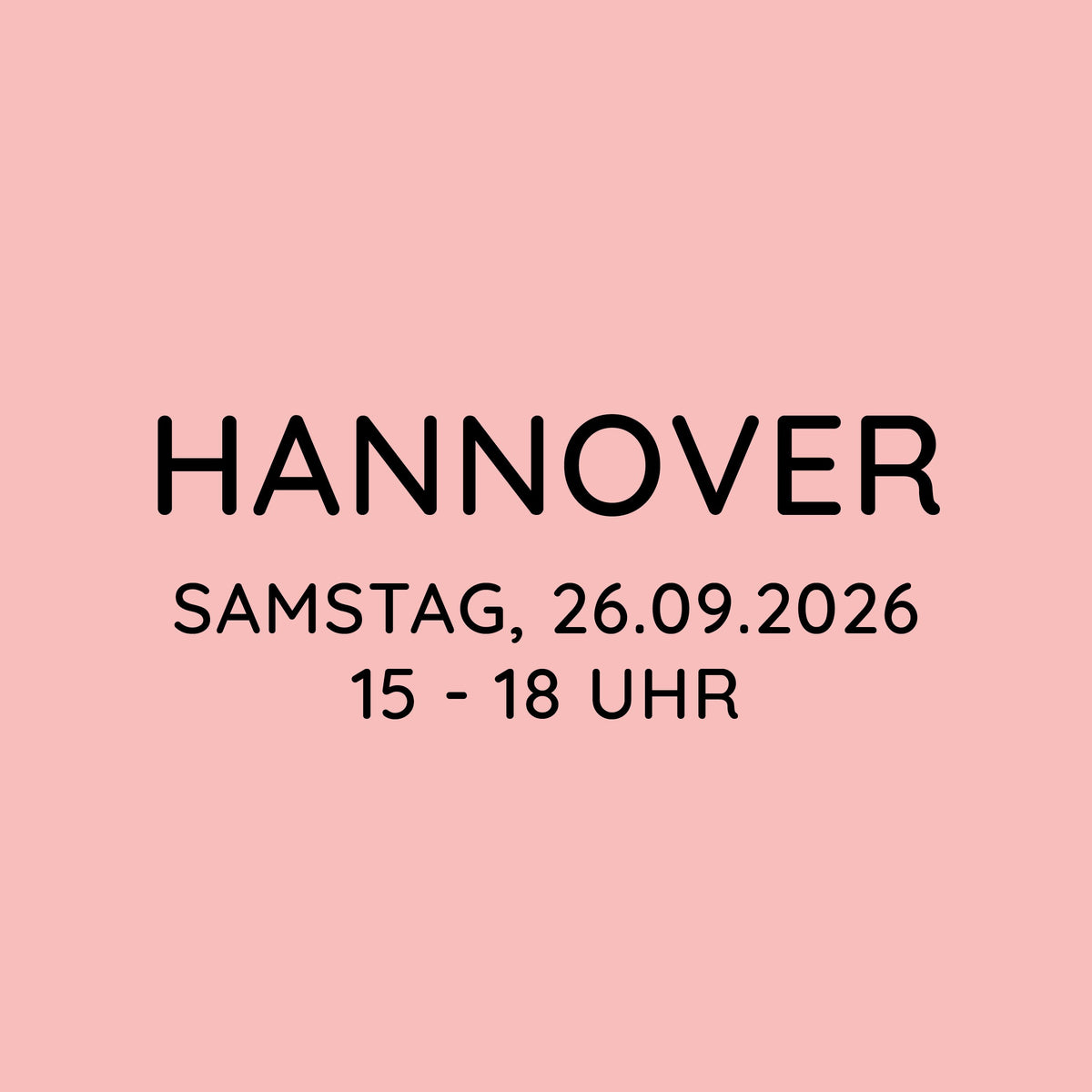 Workshop | Hannover | SA, 26.09. | 15:00 - 18:00 Uhr