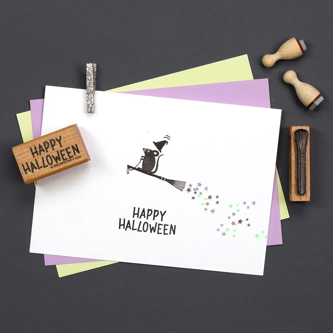 stempel halloween stempel happy halloween stempel besen stempel hexenhut stempel stern