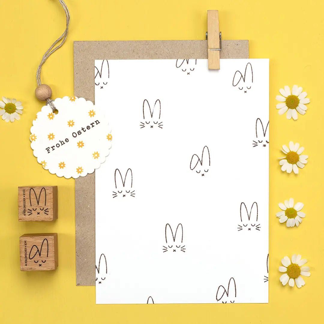 stempel ostern osterstempel stempel hase stempel osterhase stempel frohe ostern osterkarten selber gestalten