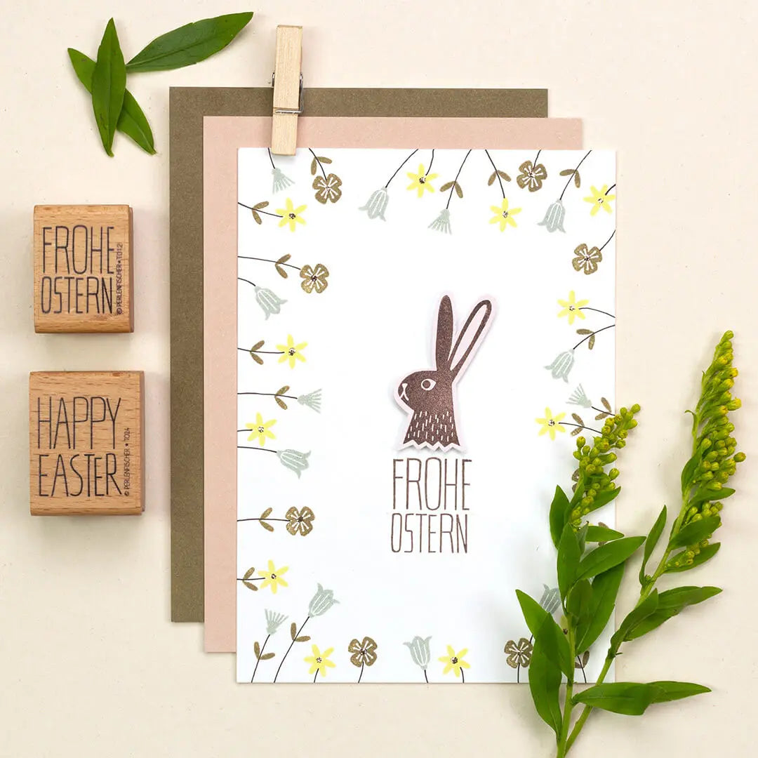 Stempel Tiere Hasen Stempel Hasenkopf