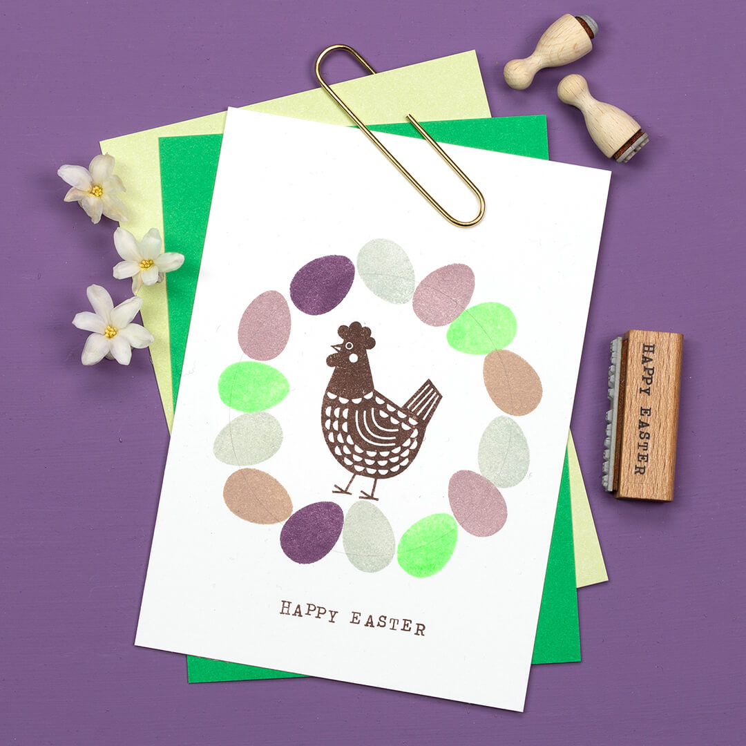 stempel ostern osterstempel motivstempel ostern stempel huhn stempel ostereier stempel ei stempel osterkranz