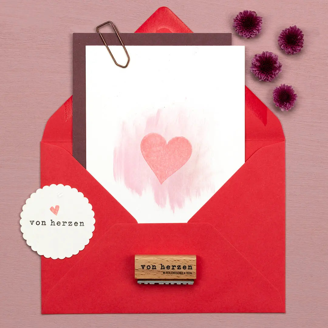 hochzeitsstempel kreative hochzeitskarten stempel herz stempel von herzen