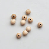 100 Holzperlen I 12 mm