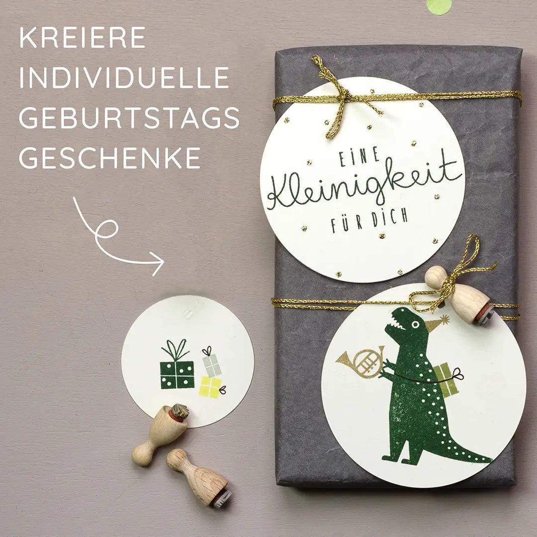 Stempel Geburtstag Stempel Geschenk Stempel Geburtstagsgeschenke verpacken