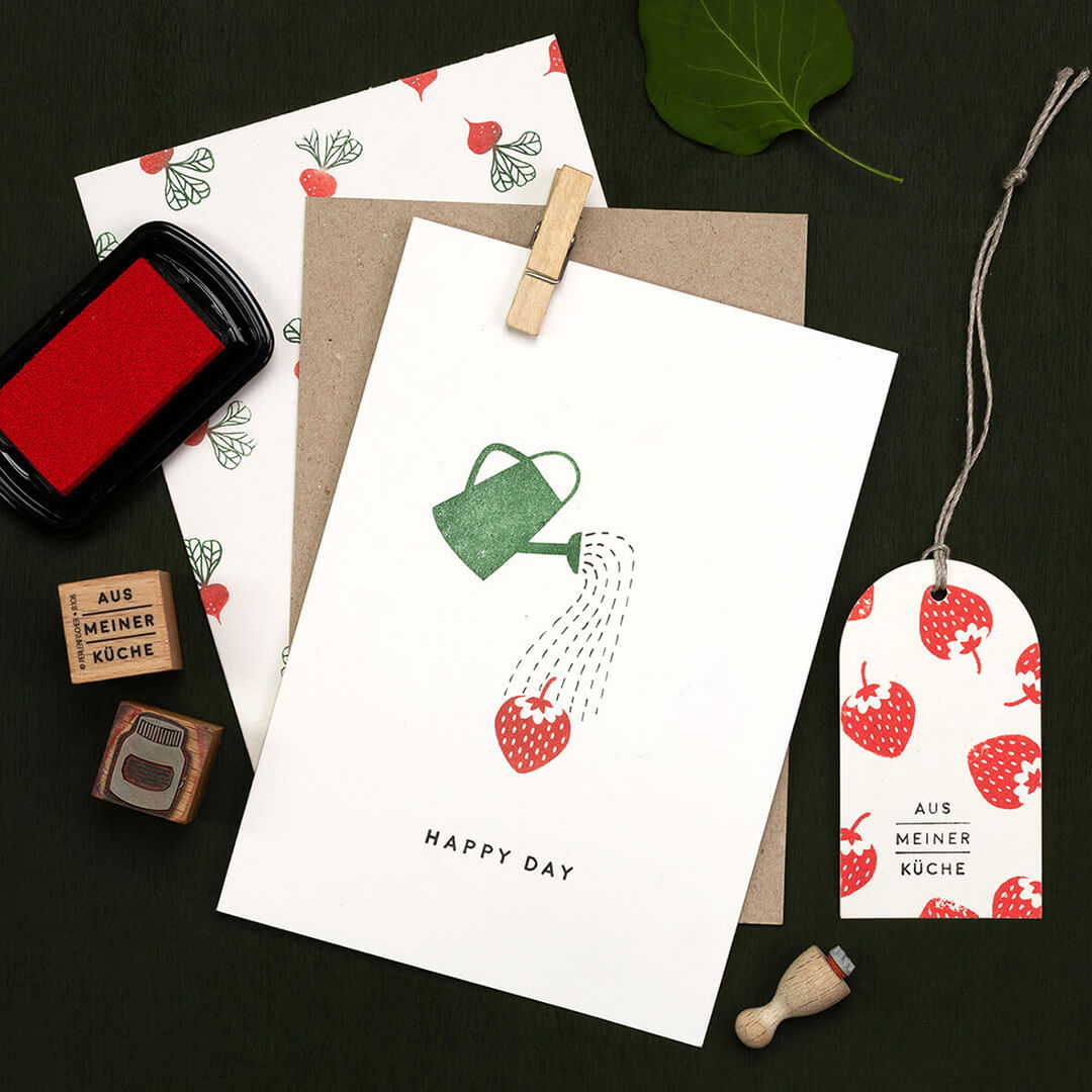 Stempel | Erdbeere groß