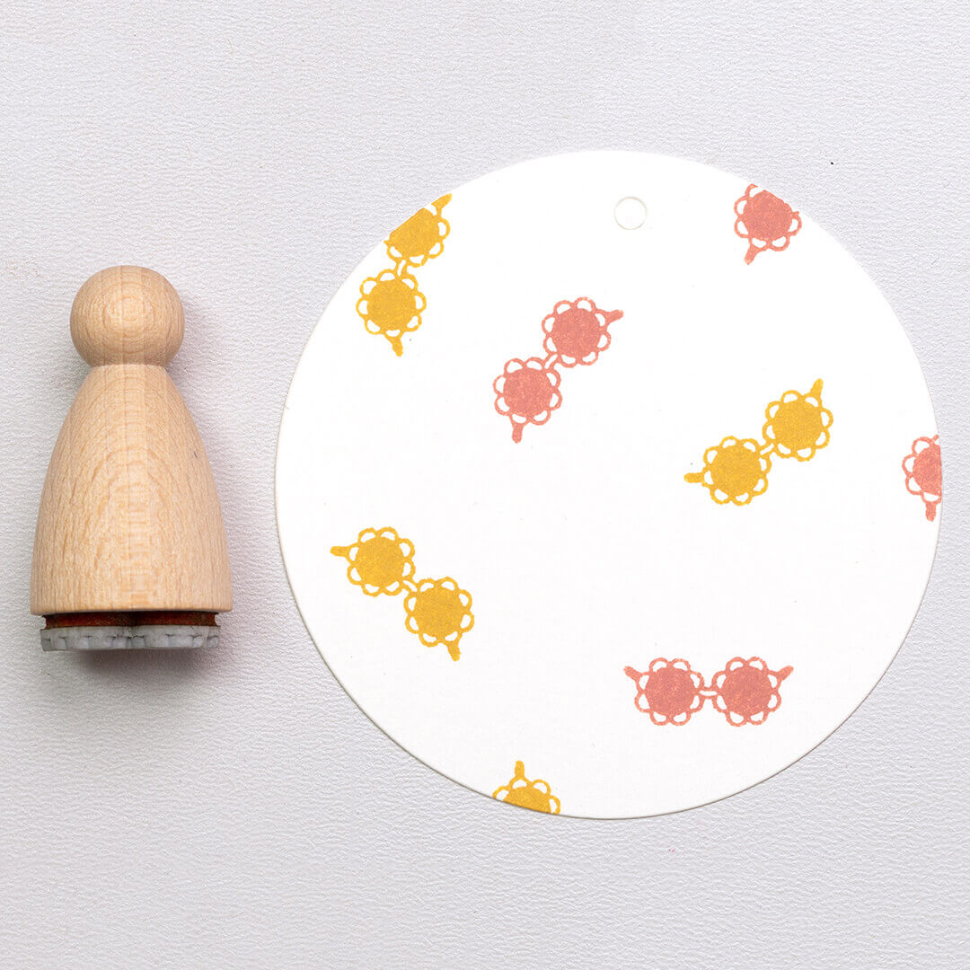 Stempel | Sonnenbrille Blume
